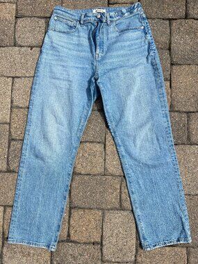 Madewell Curvy 90s Straight Light Wash (Rondell Wash) Jeans Size 29